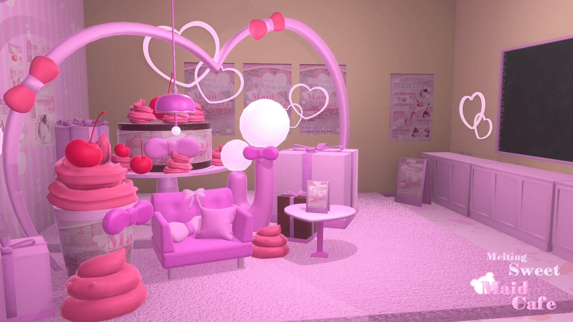 Melting Sweet Maid Cafe (Warudo).Standard 썸네일 3