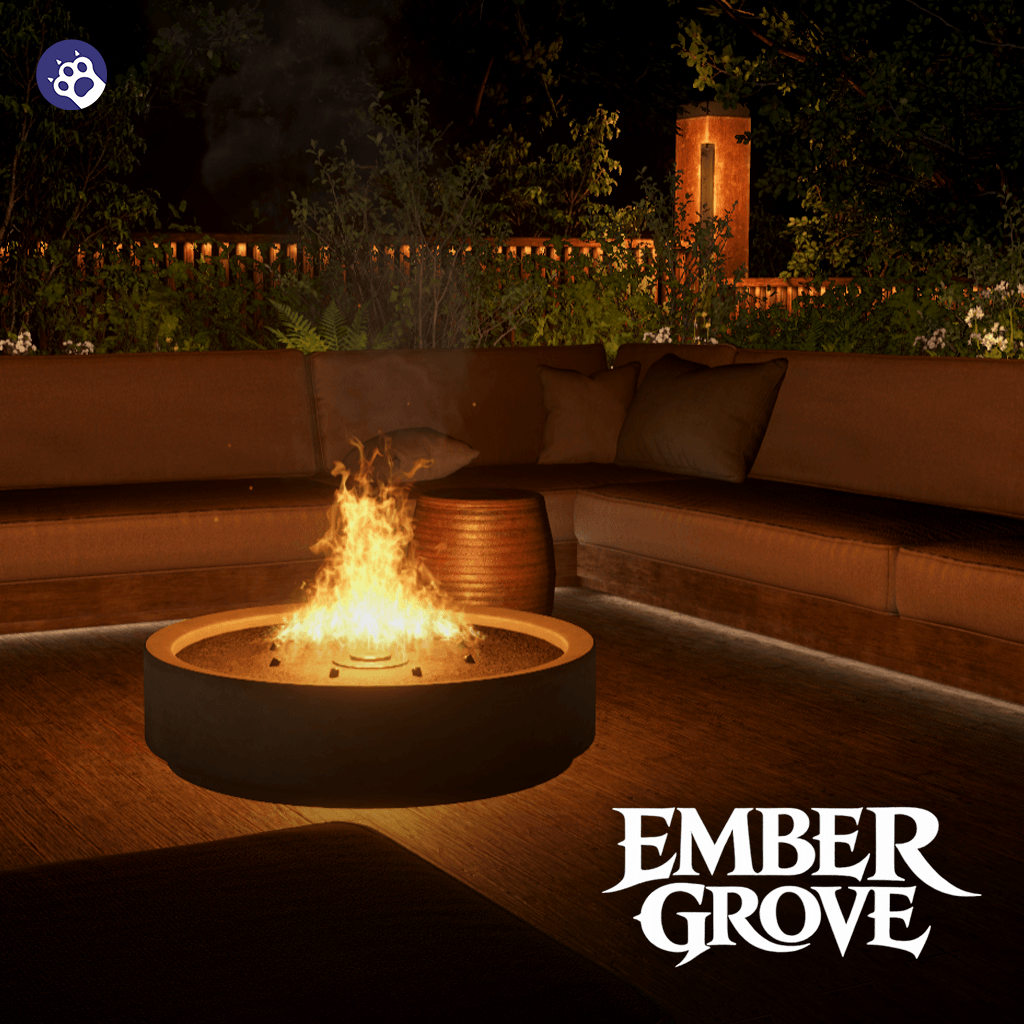 【Warudo】 Ember Grove | 숲속 야외 라운지 썸네일 1