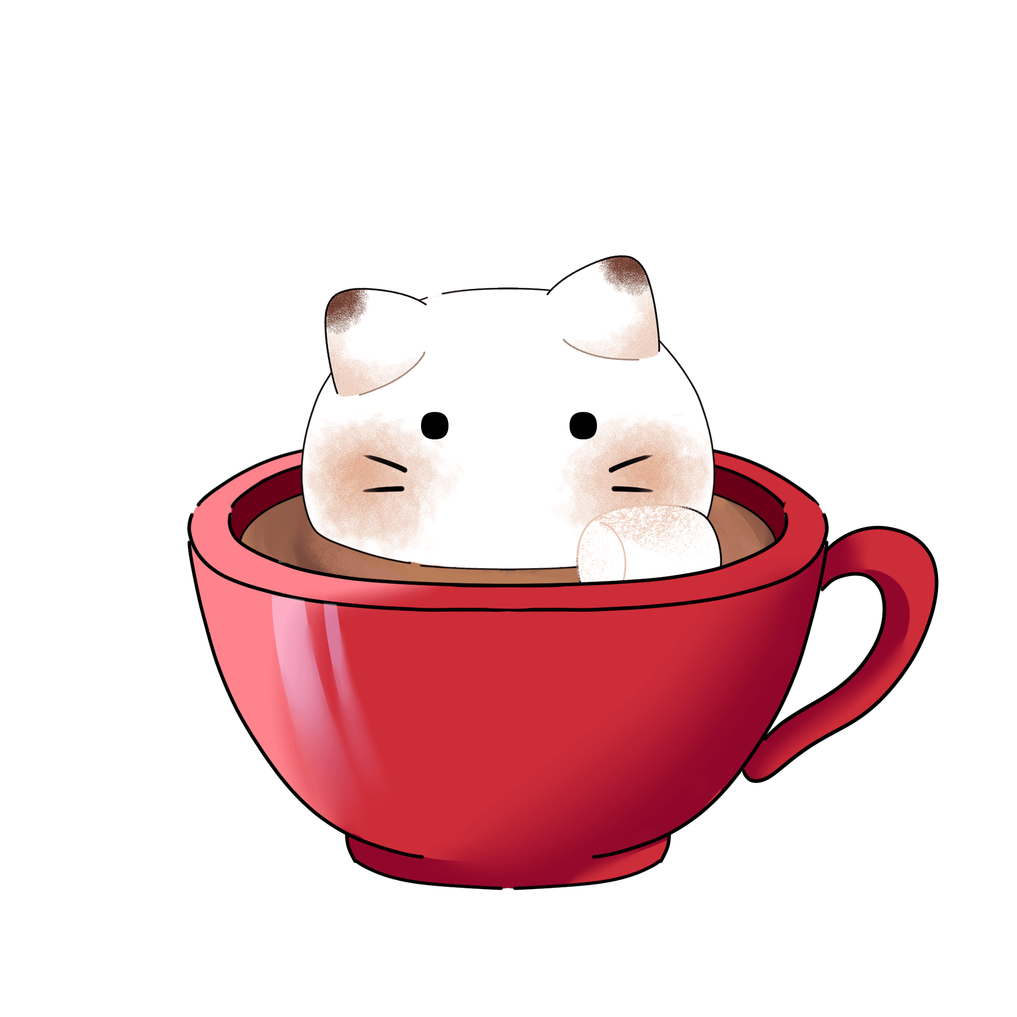 [Live2D item] marshmallow pet 썸네일 2
