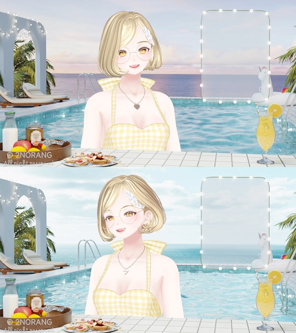 [방송 배경 화면] Clear Summer Pool 썸네일 5