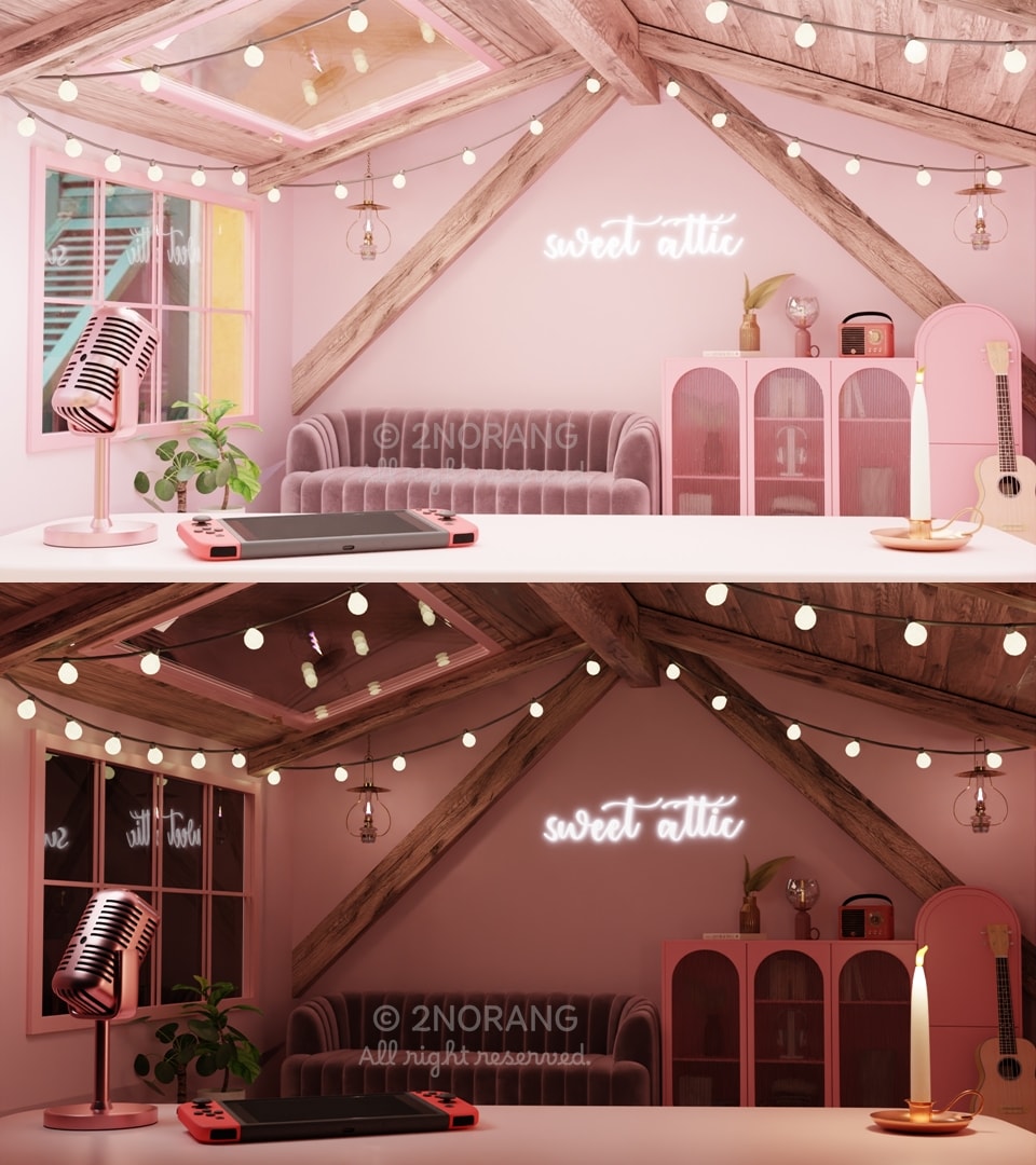 [배경화면] Sweet Attic 썸네일 1