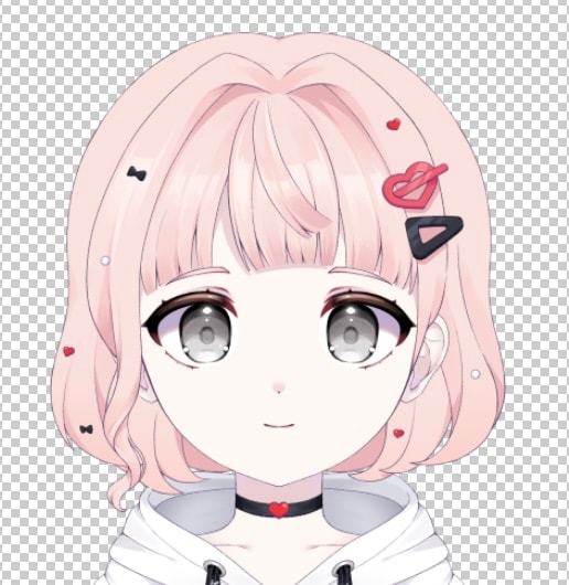 2D 버추얼 일러+리깅 완료된 완성품 판매합니다 썸네일 3