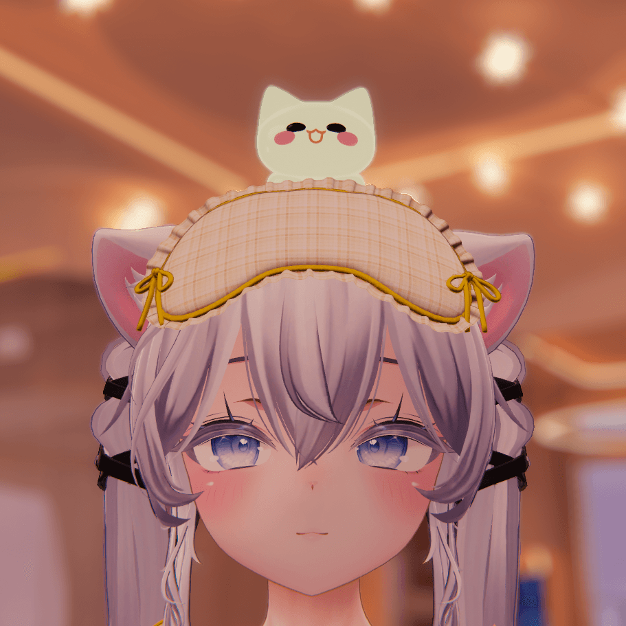 【VRChat 3D Accessories】 모찌냥 썸네일 4