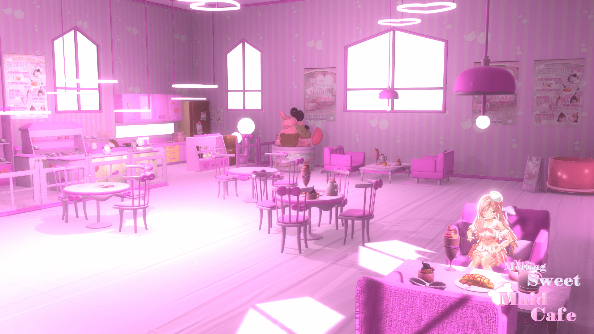 Melting Sweet Maid Cafe (Warudo Pro).Nilotoon 썸네일 9