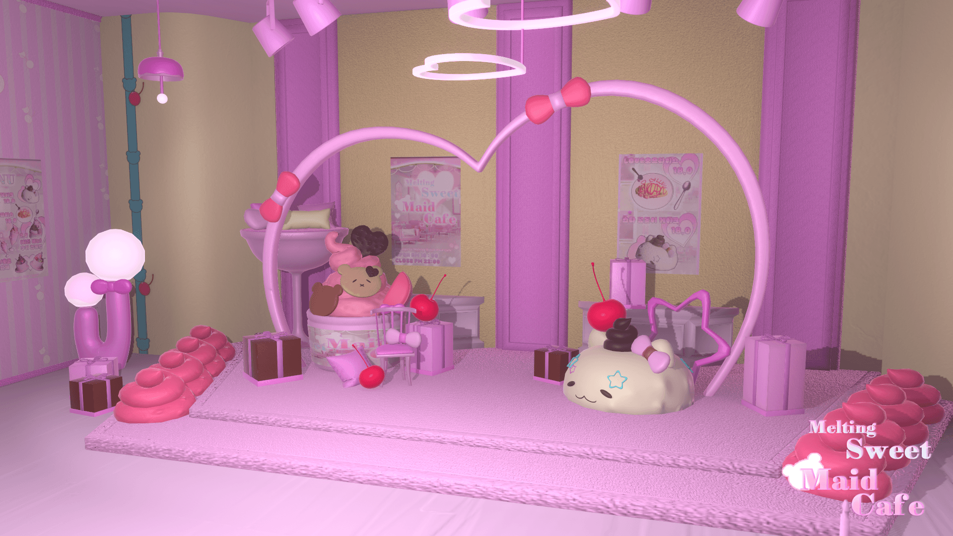 Melting Sweet Maid Cafe (Warudo).Standard 썸네일 5