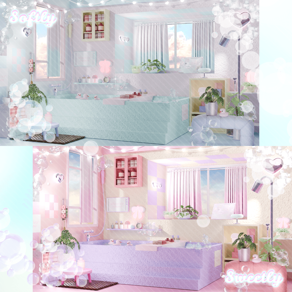 Softly/Sweetly Shower room 썸네일 2