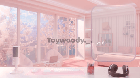 [방송 배경] Room_Blossoms (day & night) 썸네일 1