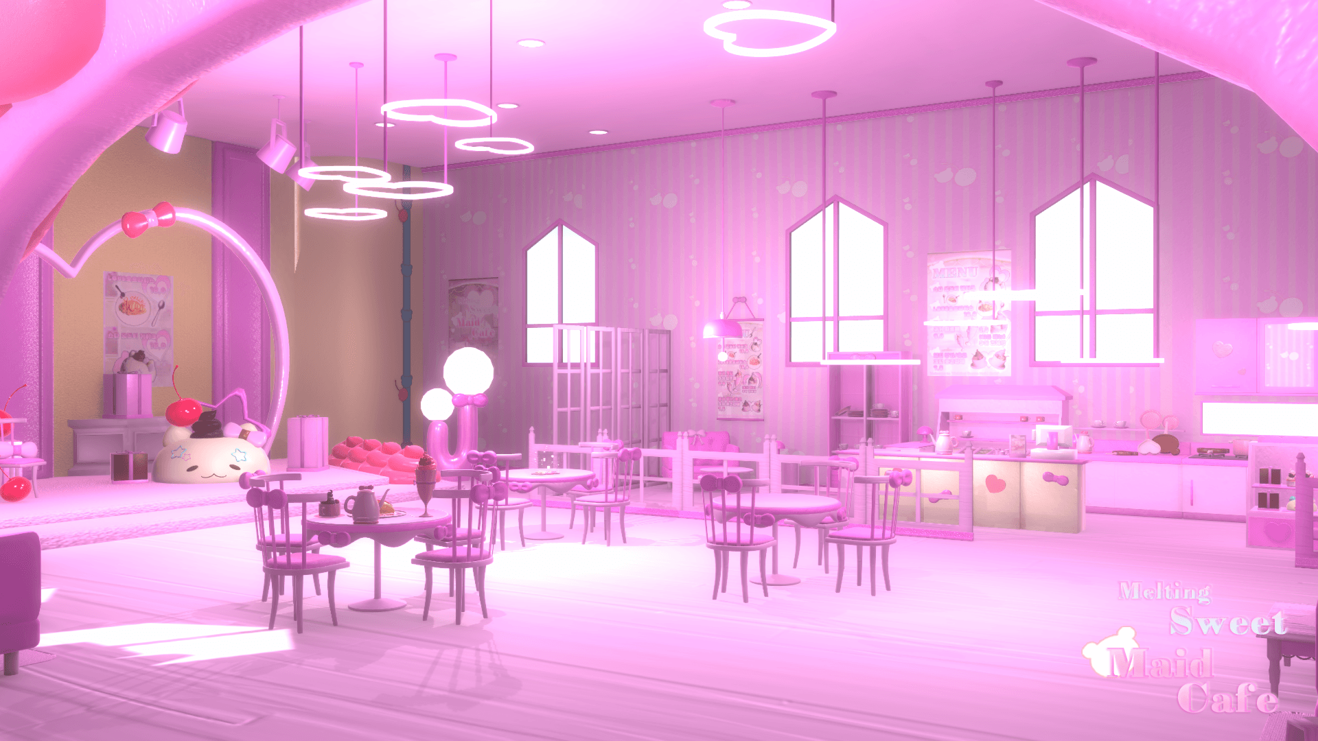 Melting Sweet Maid Cafe (Warudo Pro).Nilotoon 썸네일 8