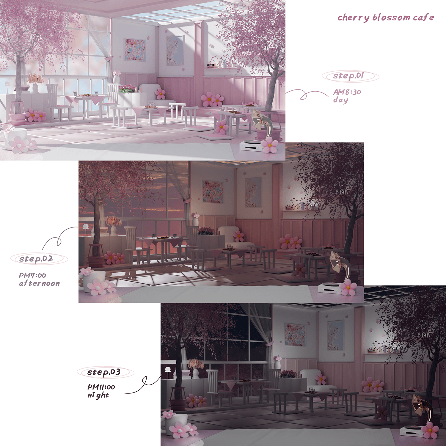 Cherry Blossom Cafe 썸네일 1