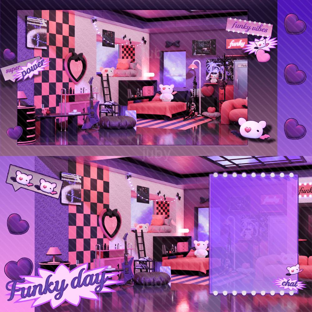 ✧･ﾟ⁽↜(っ •̤ ༝ •̤ c) '✧･ﾟ⁠ ♡ {pinky&funky room} Open ♡˖⁽↜(っ •̤ ༝ •̤ c) '✧･ﾟ 썸네일 4
