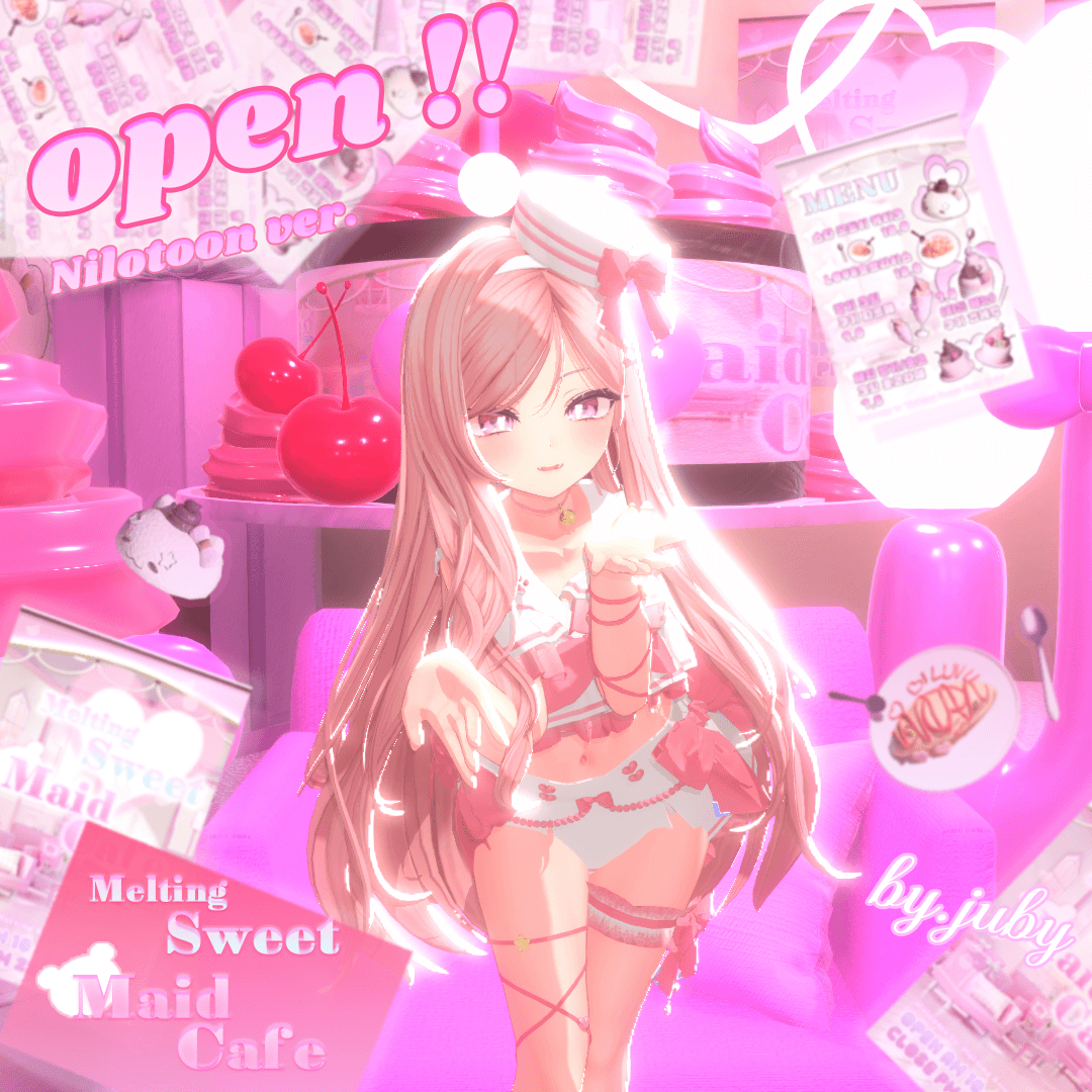 Melting Sweet Maid Cafe (Warudo Pro).Nilotoon 썸네일 1