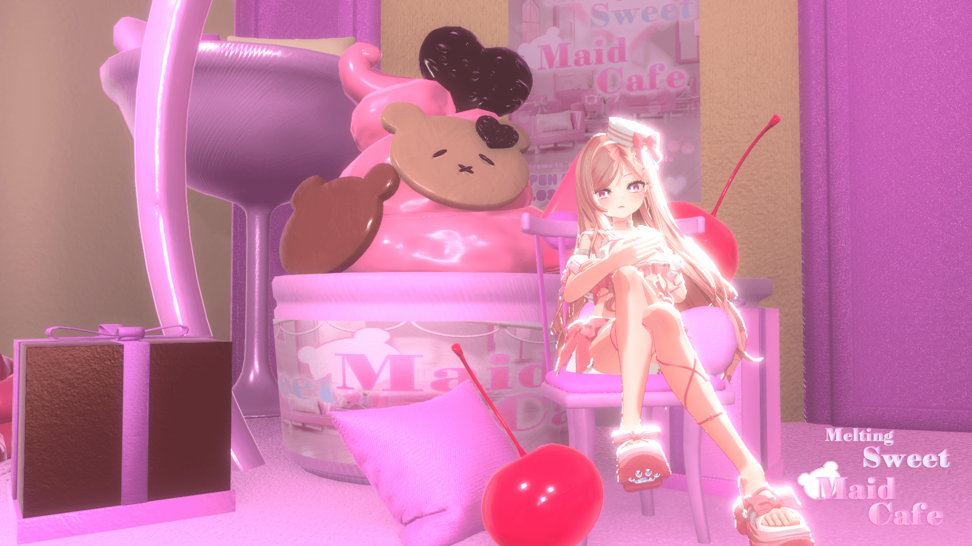 Melting Sweet Maid Cafe (Warudo Pro).Nilotoon 썸네일 7