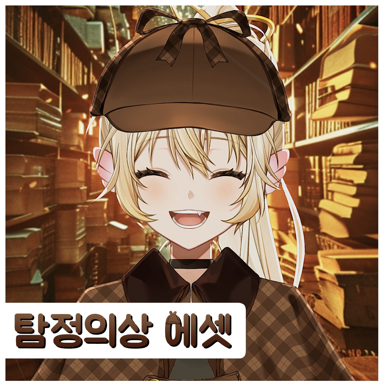 범인은 너야! 탐정 의상 세트 썸네일 1