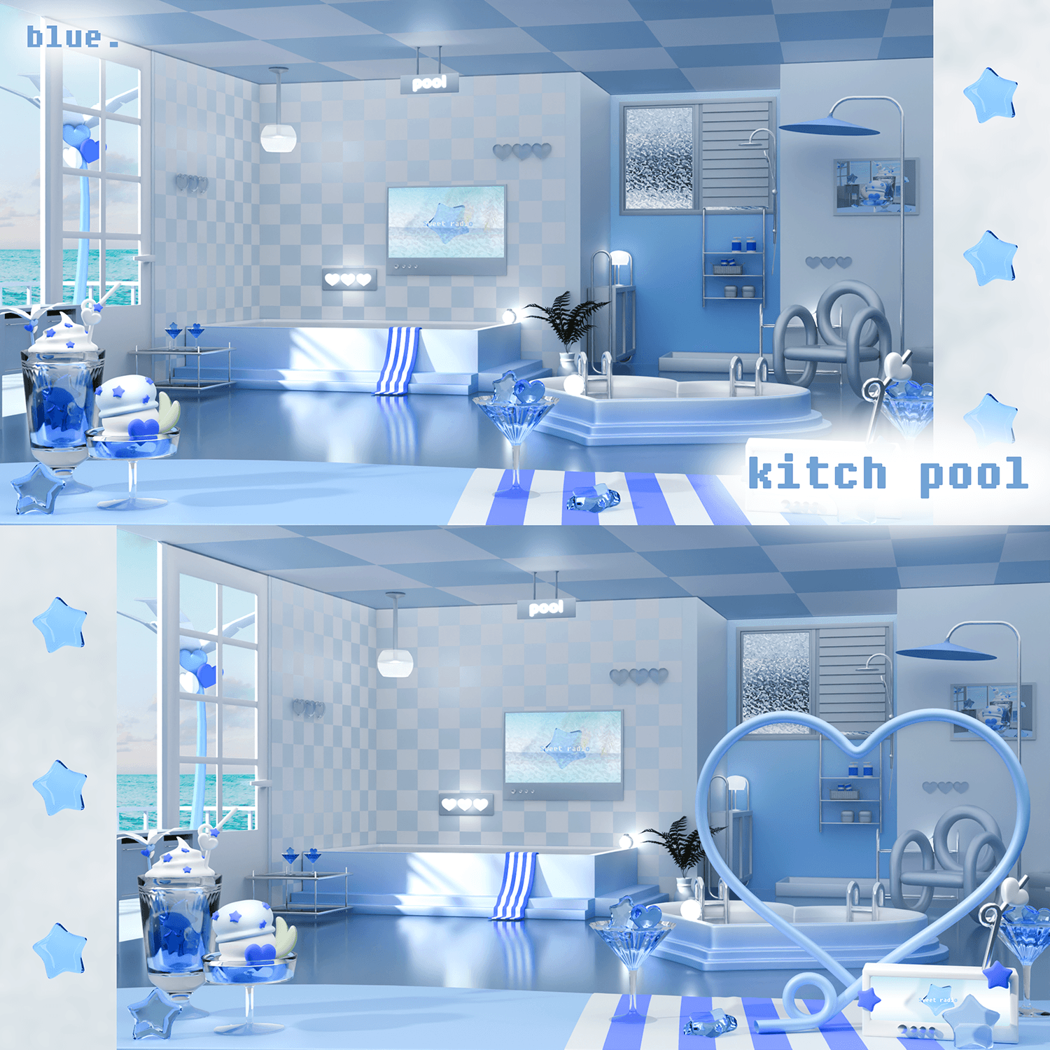kitch pool{vtuber} 썸네일 1